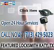 Locksmith Katy TX